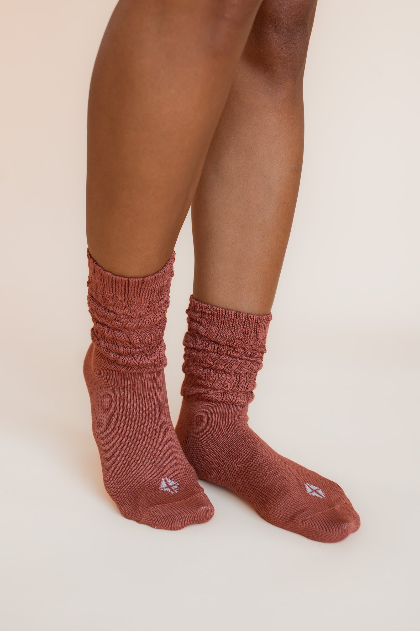 Adult Scrunch Socks in Ember - Image 4
