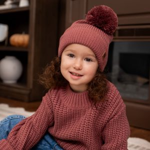 Chunky Knit Sweater in Ember