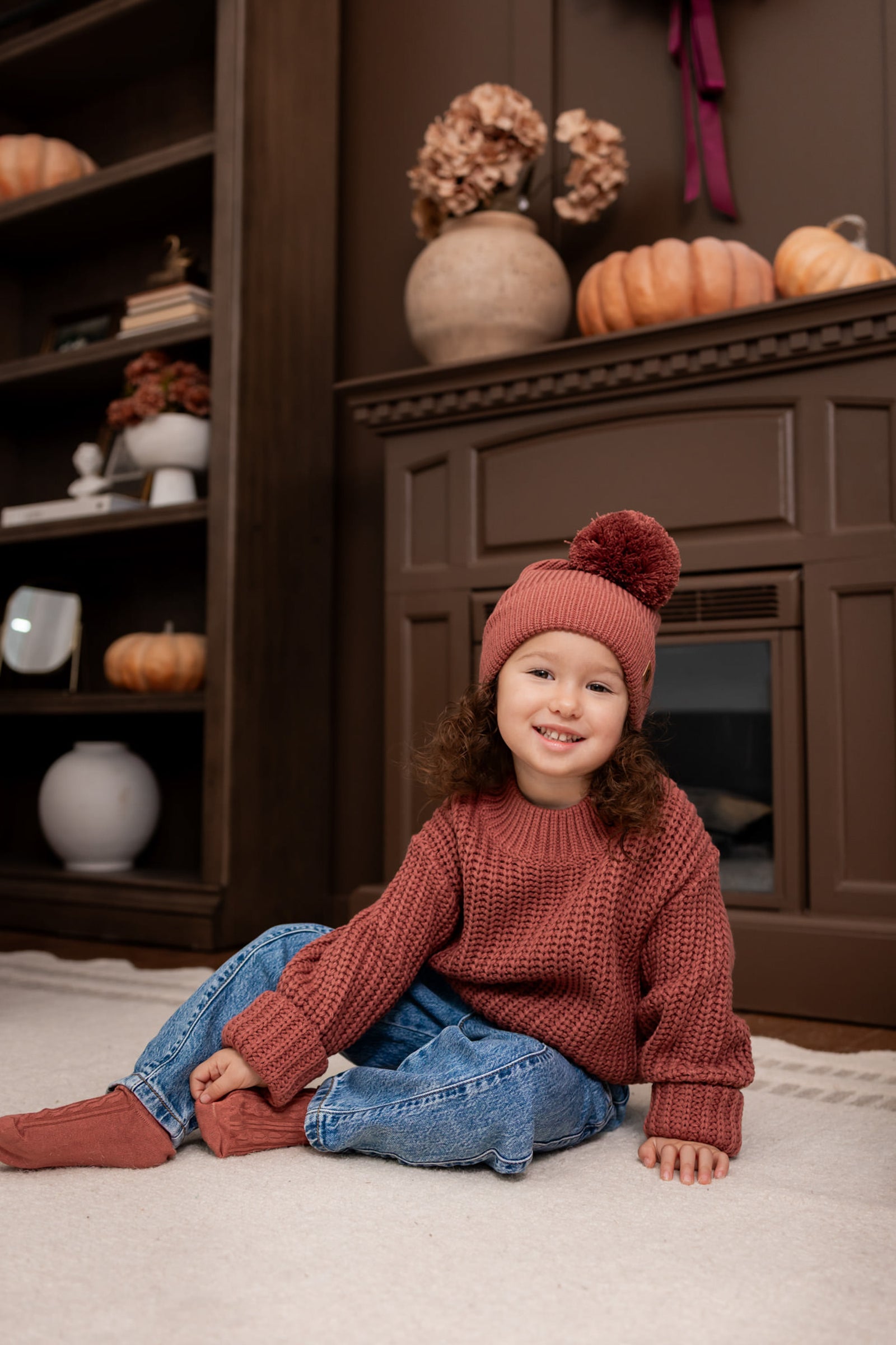 Knee High Socks in Ember - Image 3