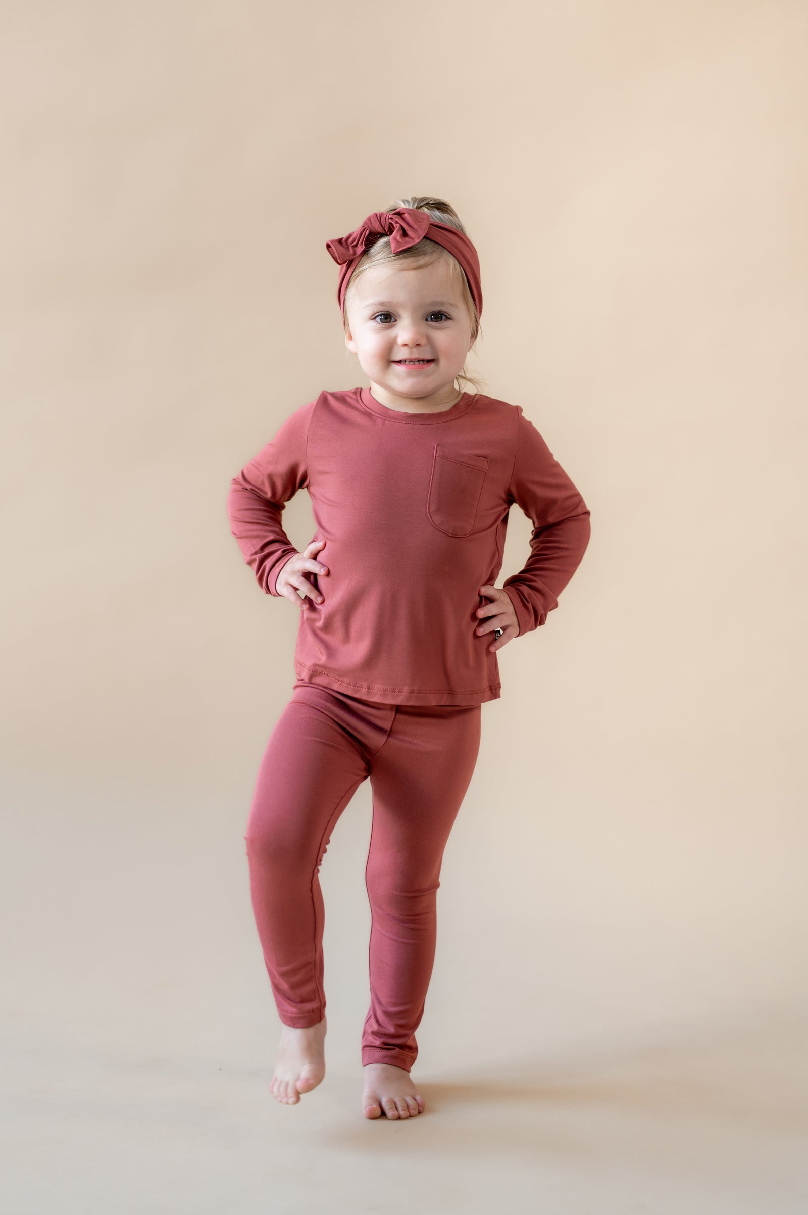 Toddler Leggings in Ember - Image 3