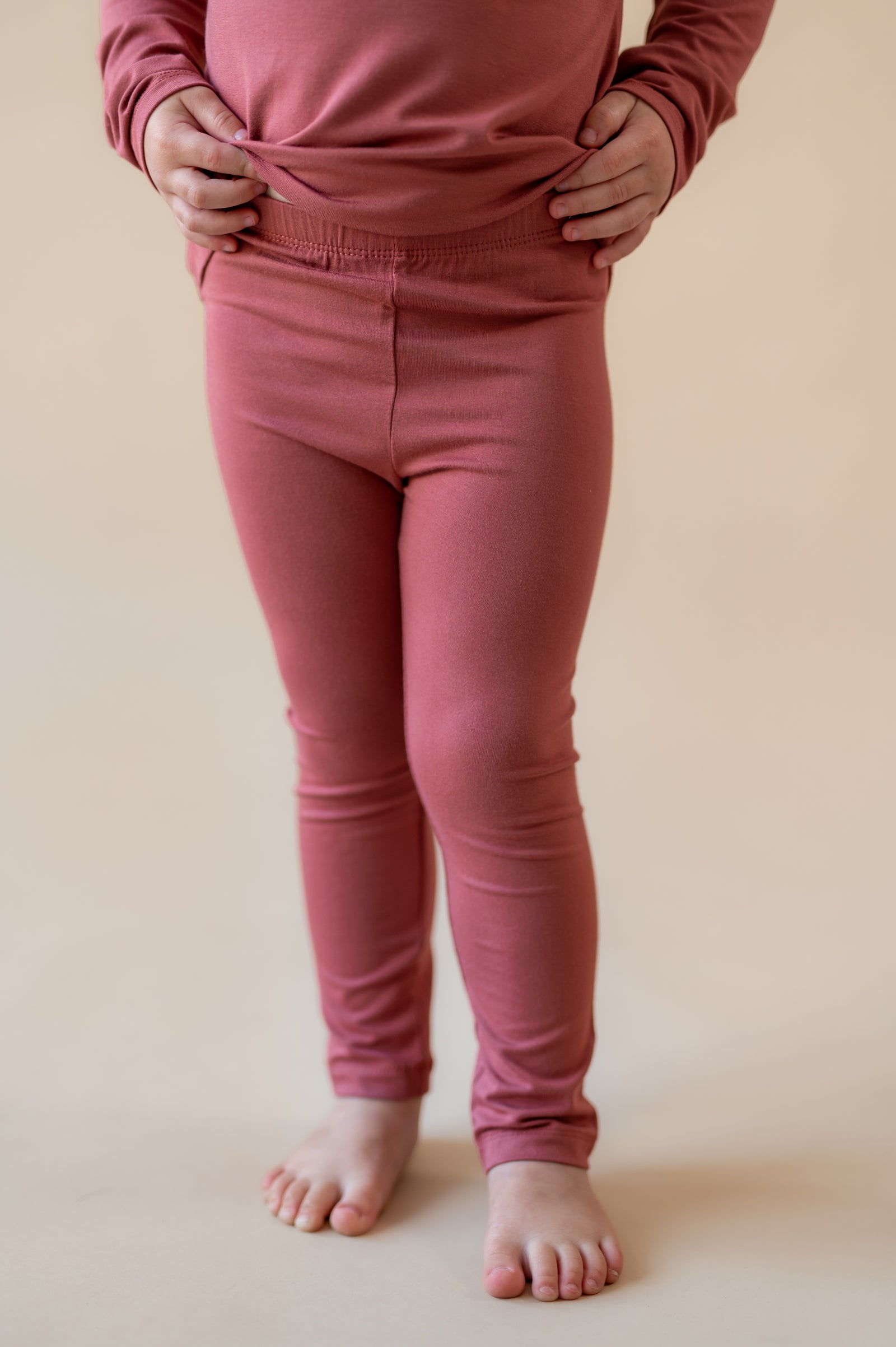 Toddler Leggings in Ember