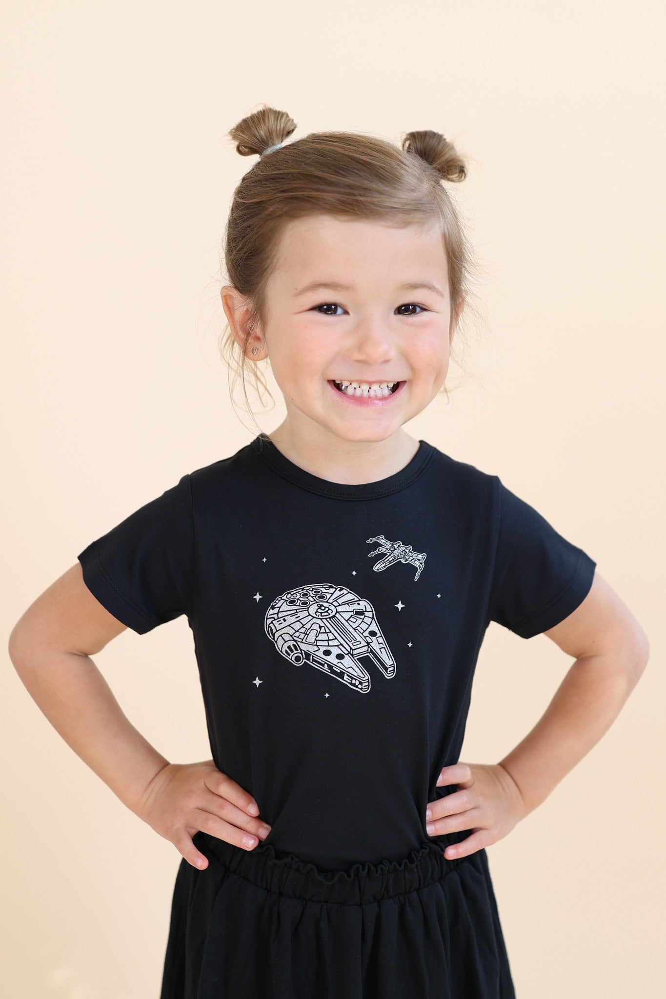 Toddler Basic Tee in Millennium Falcon™ - Image 4