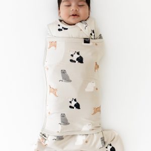 Sleep Bag Swaddler in Fluffy Cat 1.0