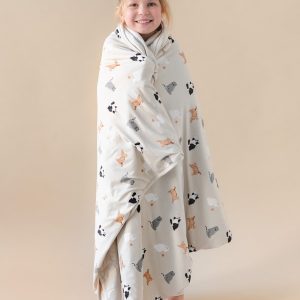 Toddler Blanket in Fluffy Cat 1.0