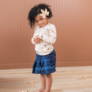 Long Sleeve Toddler Crew Neck Tee in Gilmore Girls