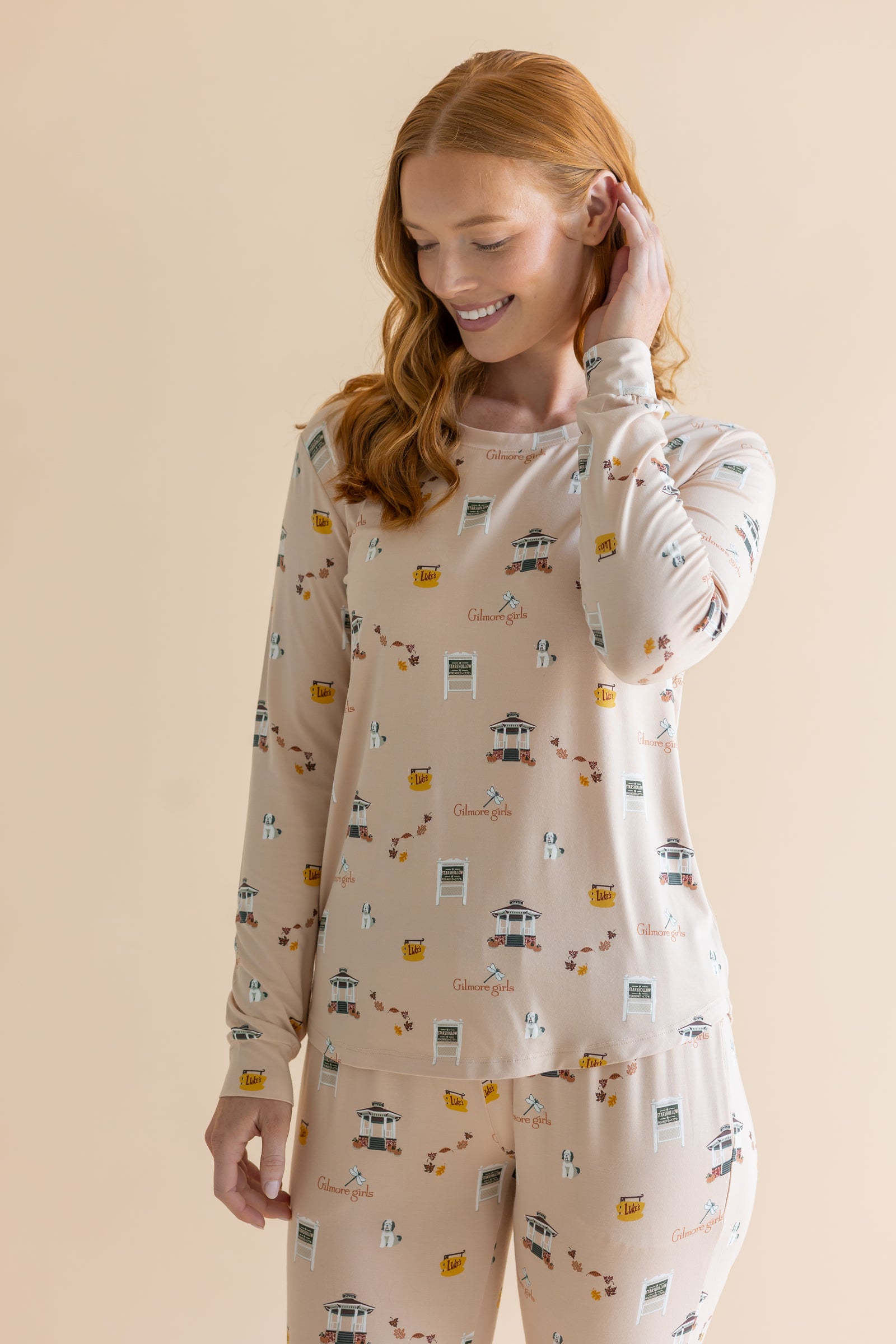 Women's Jogger Pajama Set in Gilmore Girls - Image 2