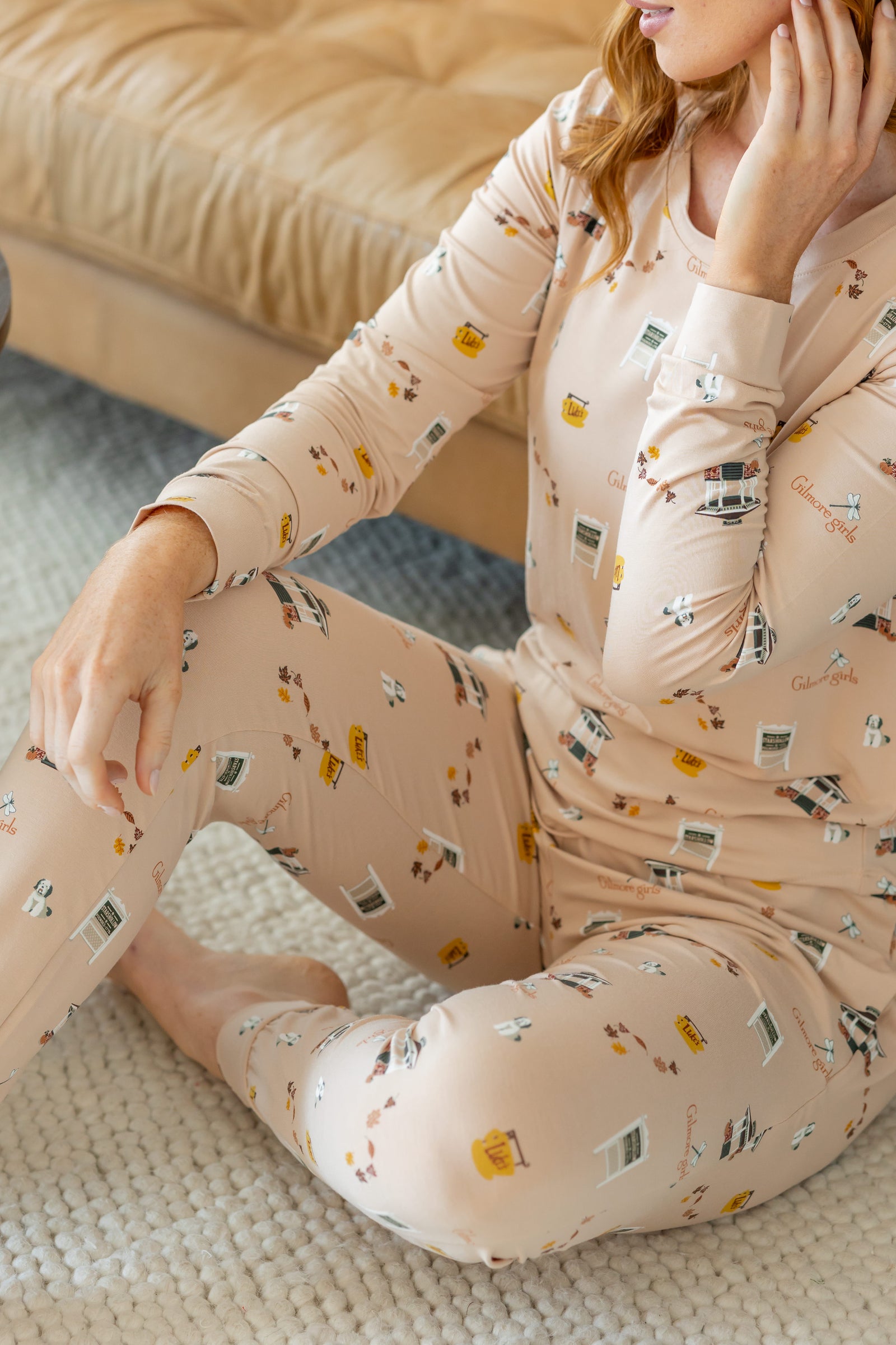 Women's Jogger Pajama Set in Gilmore Girls - Image 6