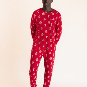 Men's Jogger Set in Gingerbread