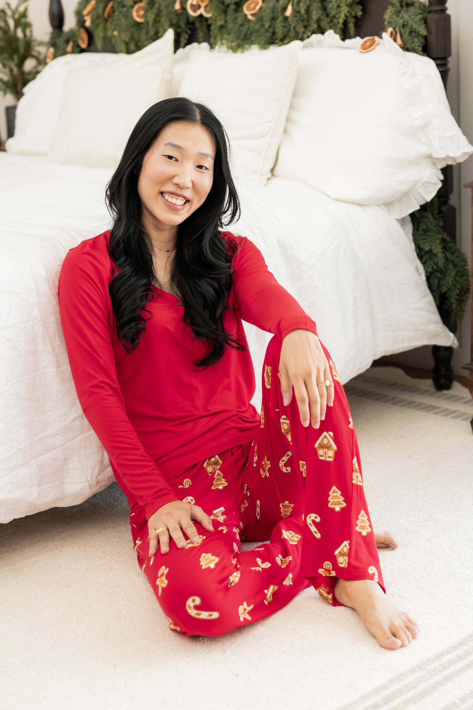 Women's Lounge Pants in Gingerbread - Image 6