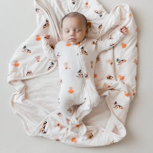 Baby Blanket in Halloween Teddy 1.0