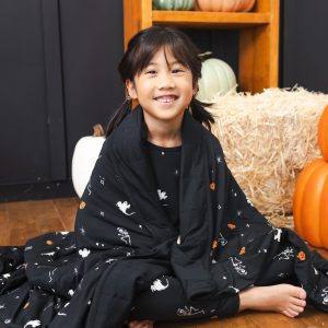 Toddler Blanket in Halloween Friends 1.0