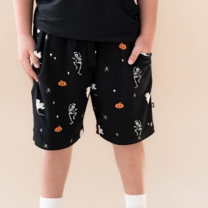 Drawstring Short in Halloween Friends