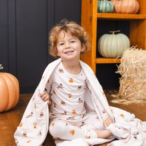 Toddler Blanket in Halloween Teddy 1.0