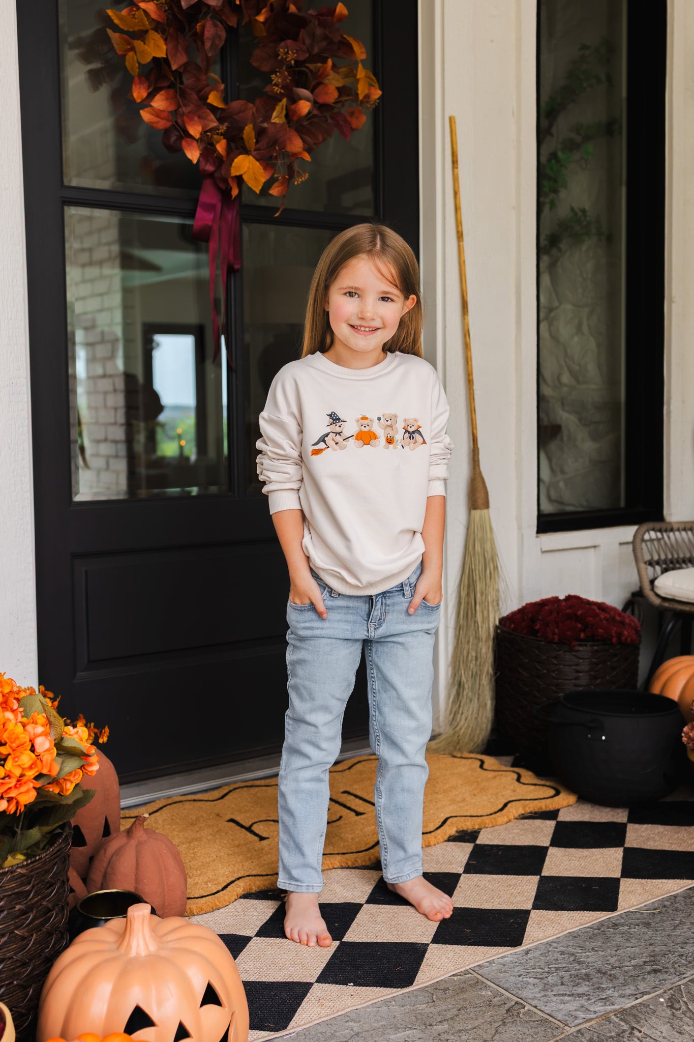 Sweatshirt in Halloween Teddy - Image 3