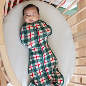 Swaddle Bag in Holiday Plaid 0.5