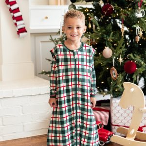 Sleep Bag Walker in Holiday Plaid 1.0