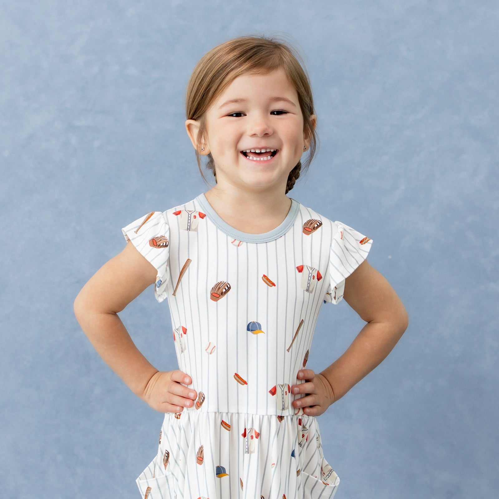 Pocket Dress in Home Run - Image 4