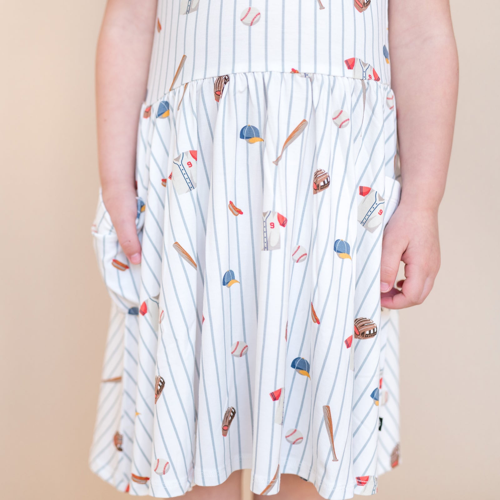 Pocket Dress in Home Run - Image 7