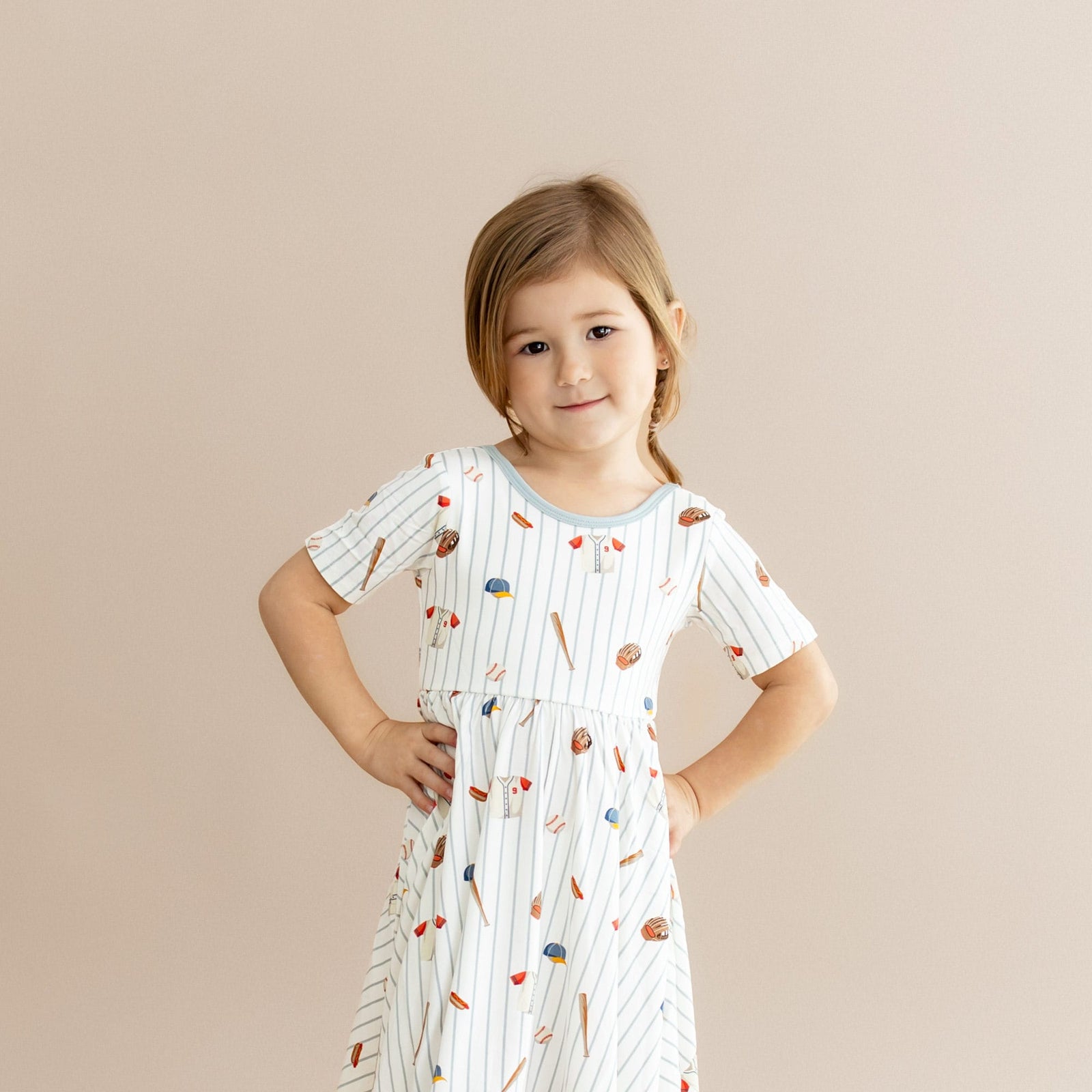 Twirl Dress in Home Run - Image 4