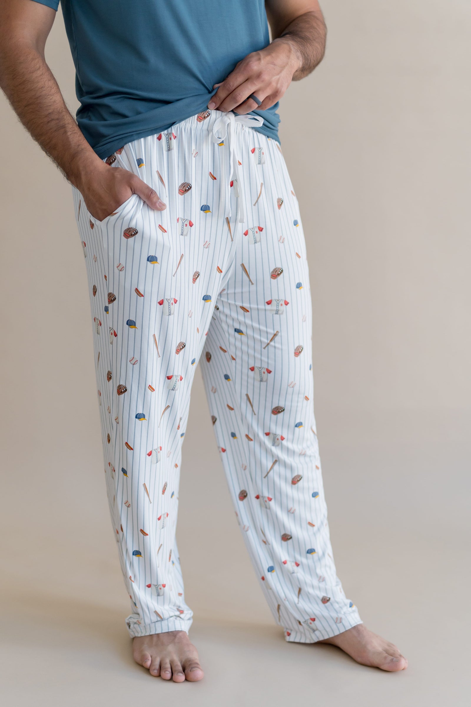 Men's Lounge Pants in Home Run - Image 3