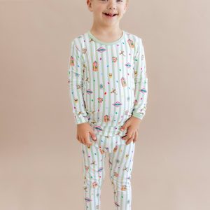 Long Sleeve Pajamas in Honeydukes