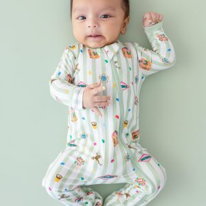 Zippered Romper in Honeydukes