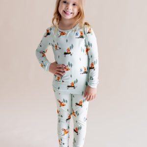 Long Sleeve Pajamas in Winnie the Pooh Hundred Acre Wood