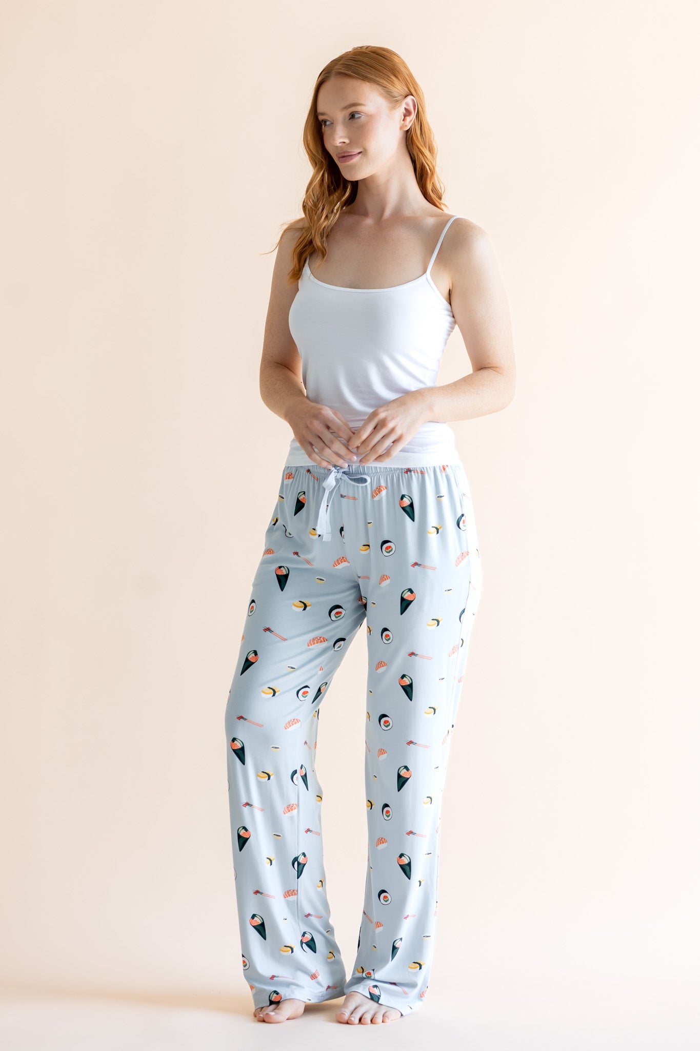 Women's Lounge Pants in Ice Sushi - Image 3