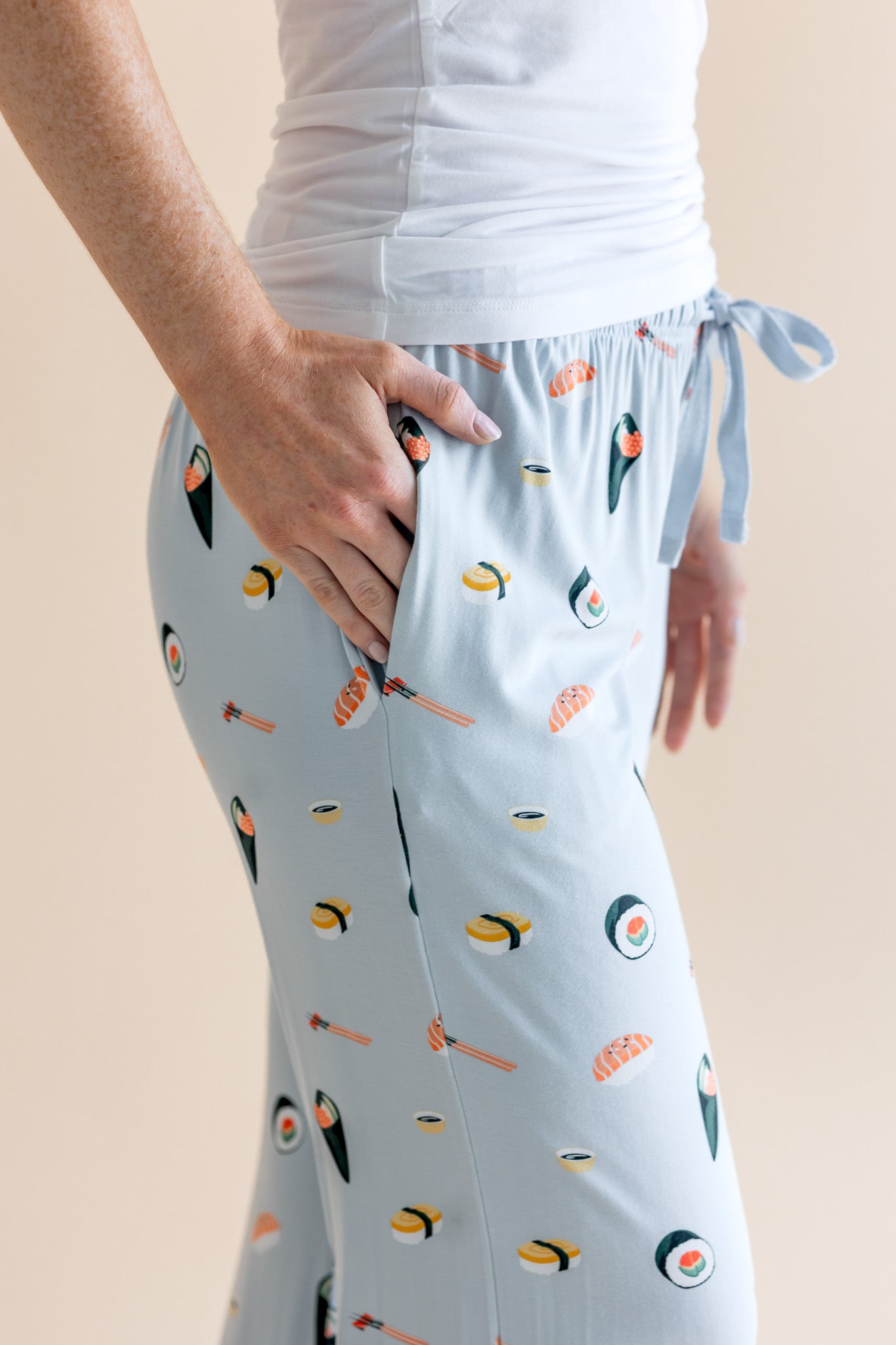 Women's Lounge Pants in Ice Sushi - Image 7