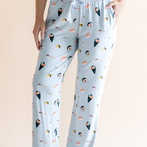 Women's Lounge Pants in Ice Sushi