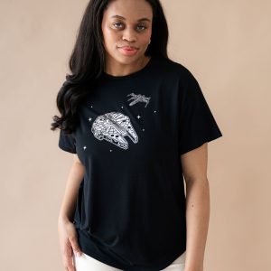 Women's Graphic Tee in Millennium Falcon™