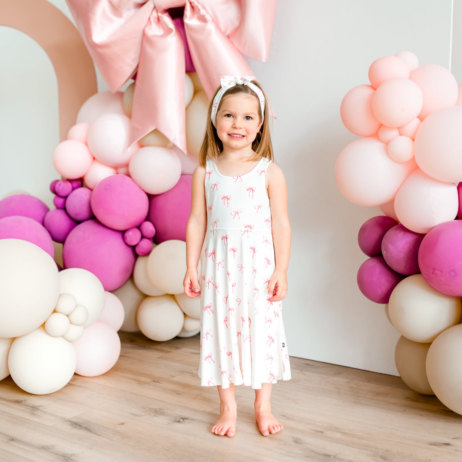 Tank Twirl Dress in Bow - Image 3