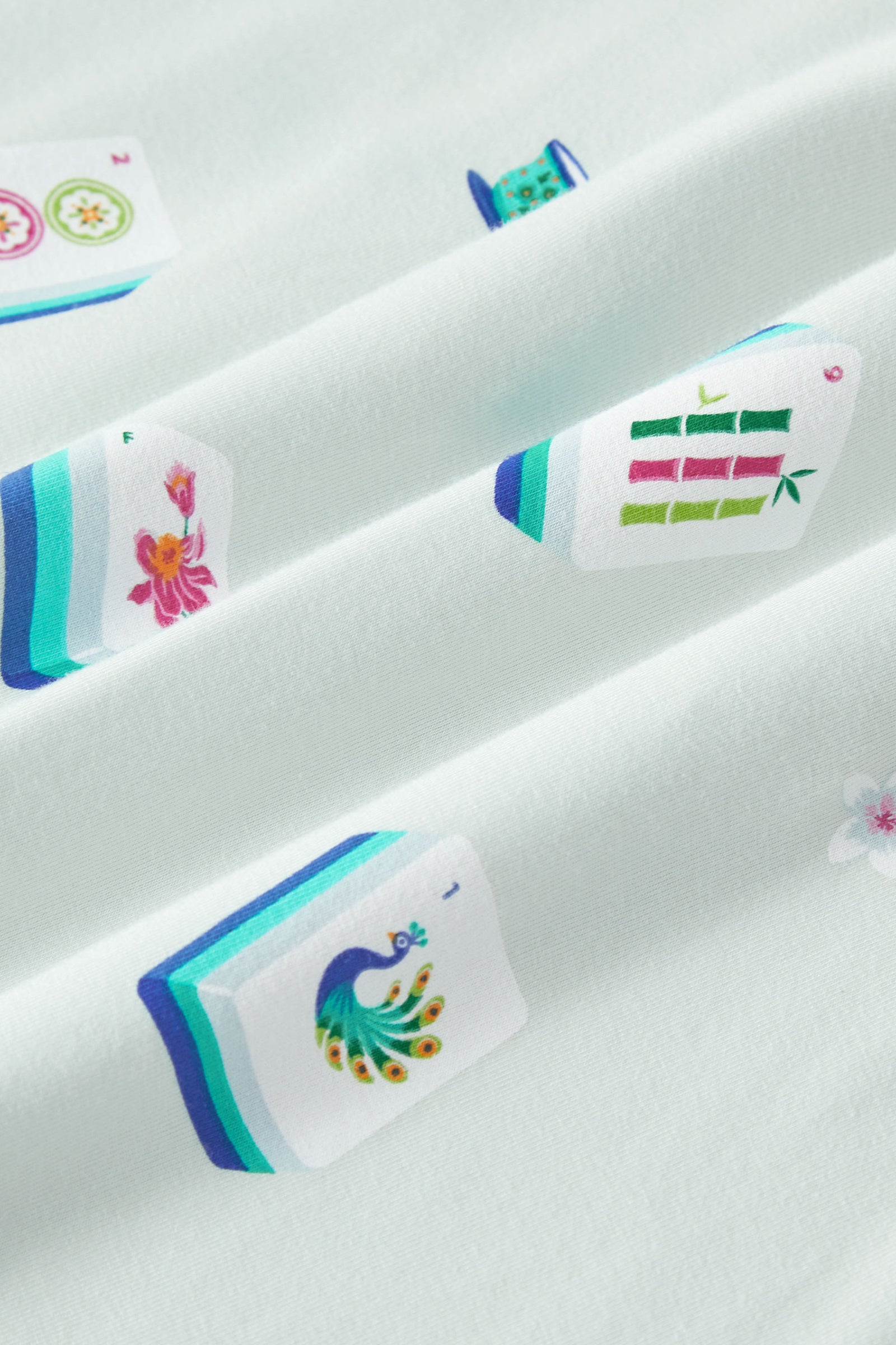 Women's Lounge Pants in Dew Mahjong - Image 4