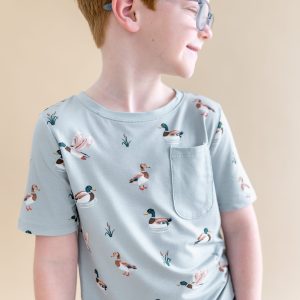 Toddler Crew Neck Tee in Mallard Duck