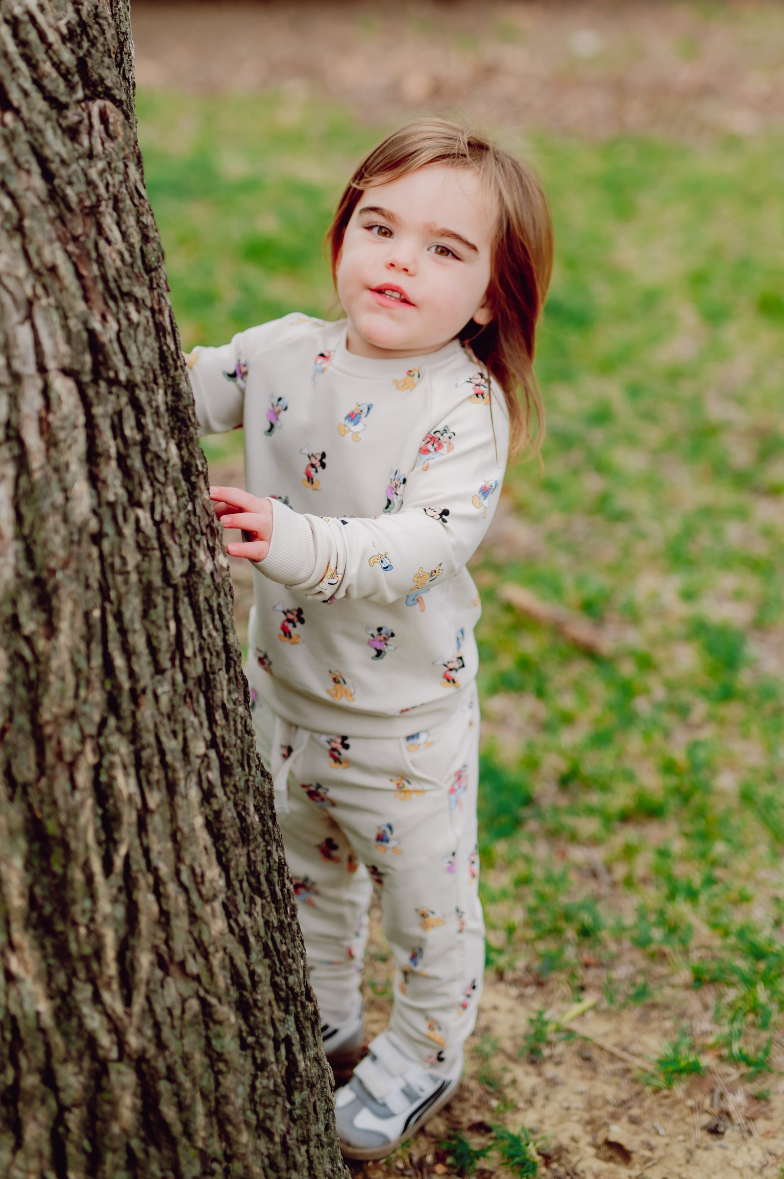 Long Sleeve Jogger Set in Mickey Mouse and Friends - Image 3
