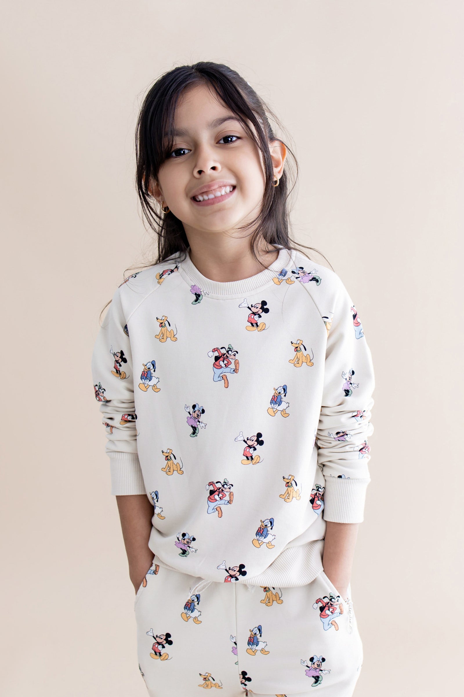 Long Sleeve Jogger Set in Mickey Mouse and Friends - Image 5