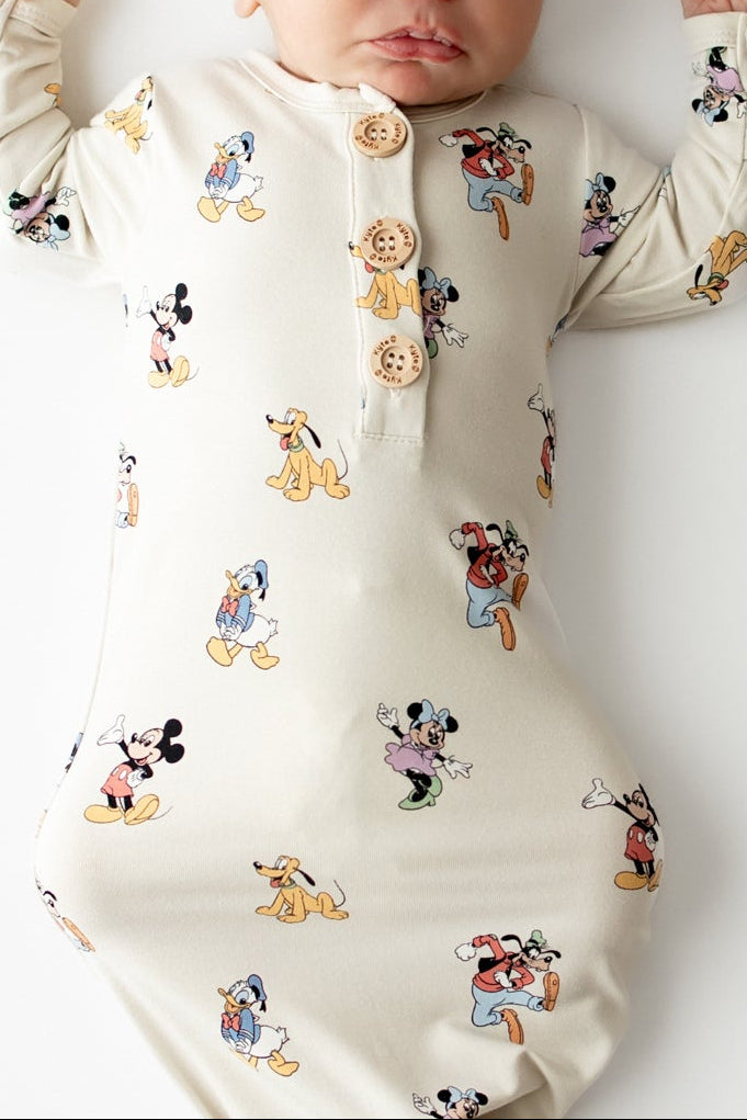 Knotted Day Gown with Hat Set in Mickey Mouse and Friends - Image 2