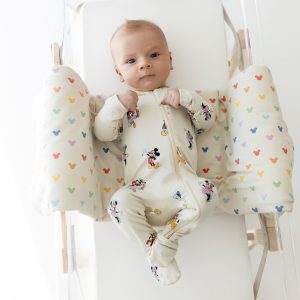 Zippered Footie in Mickey Mouse and Friends