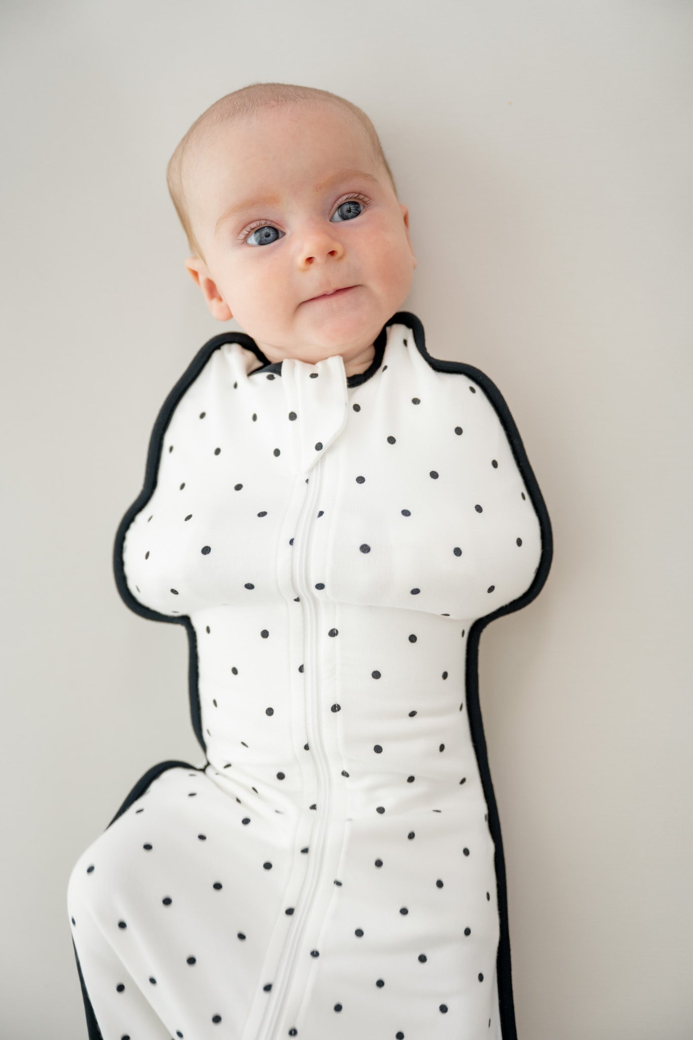 Swaddle Bag in Midnight Polka Dot 0.5 - Image 3