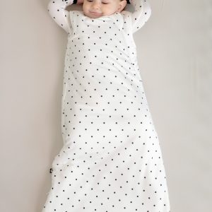 Sleep Bag in Midnight Polka Dot 1.0