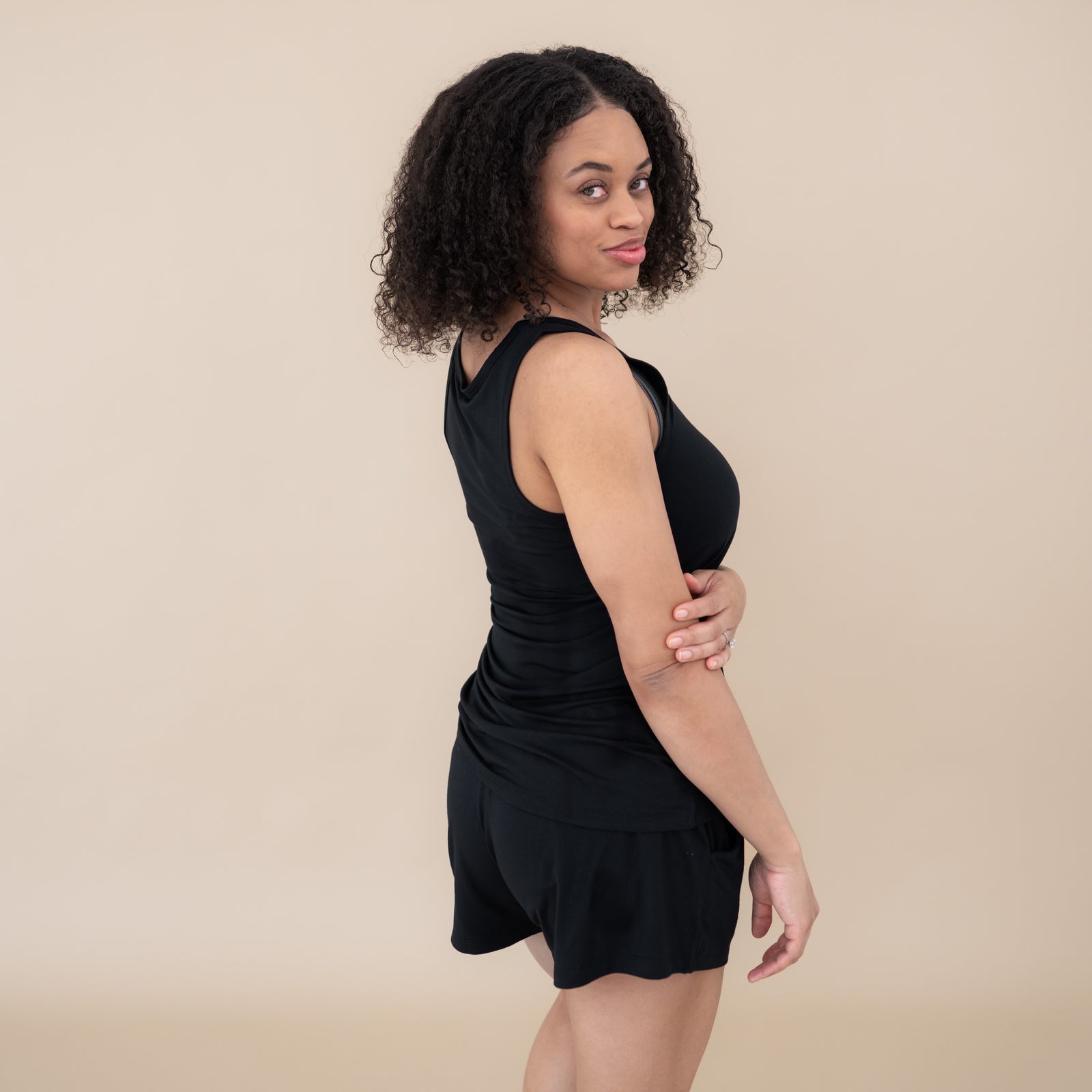 Women’s Tank Set in Midnight - Image 2