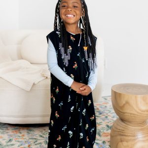 Sleep Bag Walker in Midnight Wildflower 1.0