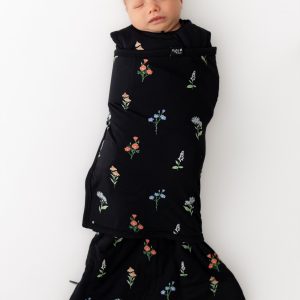 Sleep Bag Swaddler in Midnight Wildflower 1.0