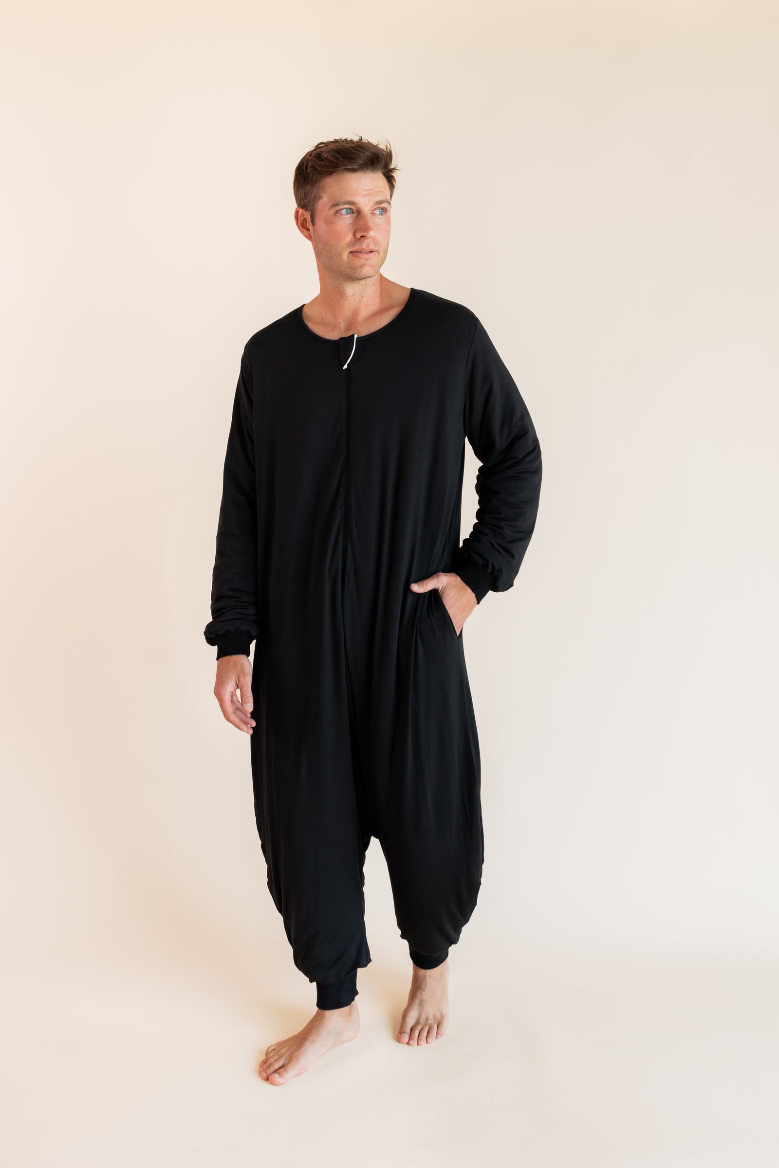 Long Sleeve Adult Sleep Bag Walker in Midnight