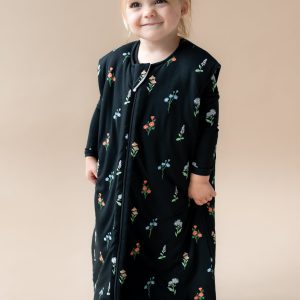 Sleep Bag Walker in Midnight Wildflower 2.5