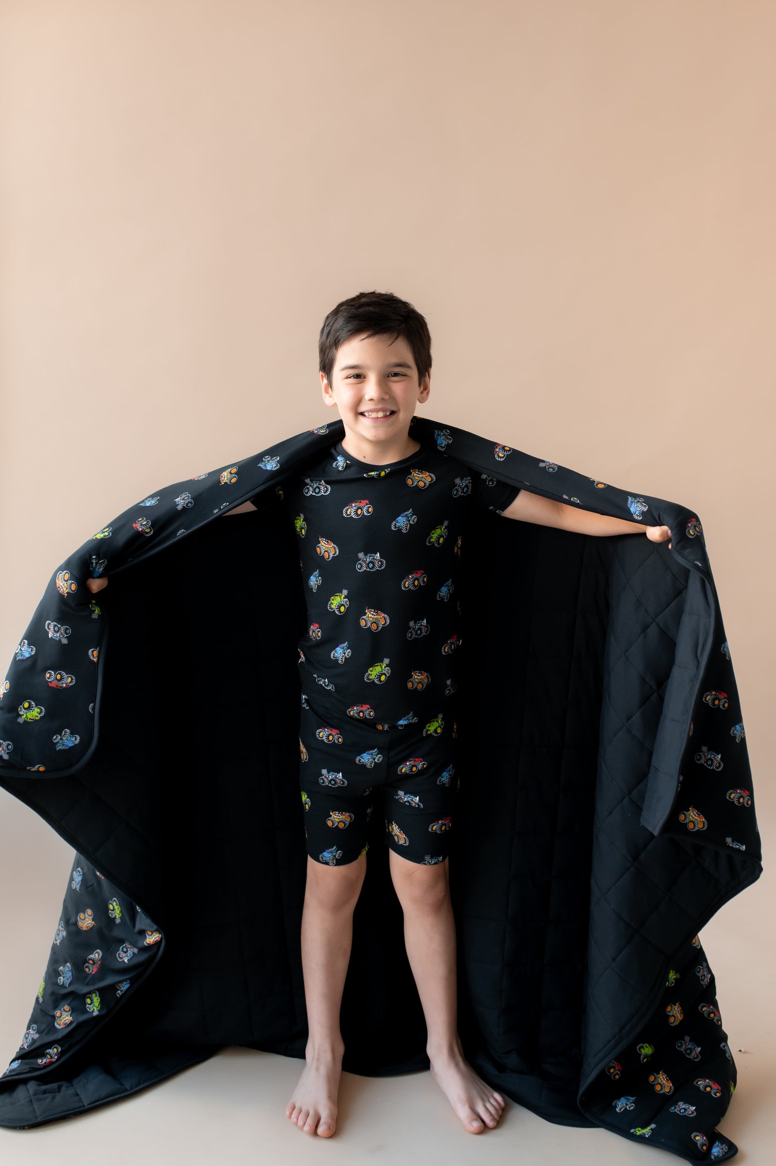 Youth Blanket in Monster Truck 2.5 - Image 3
