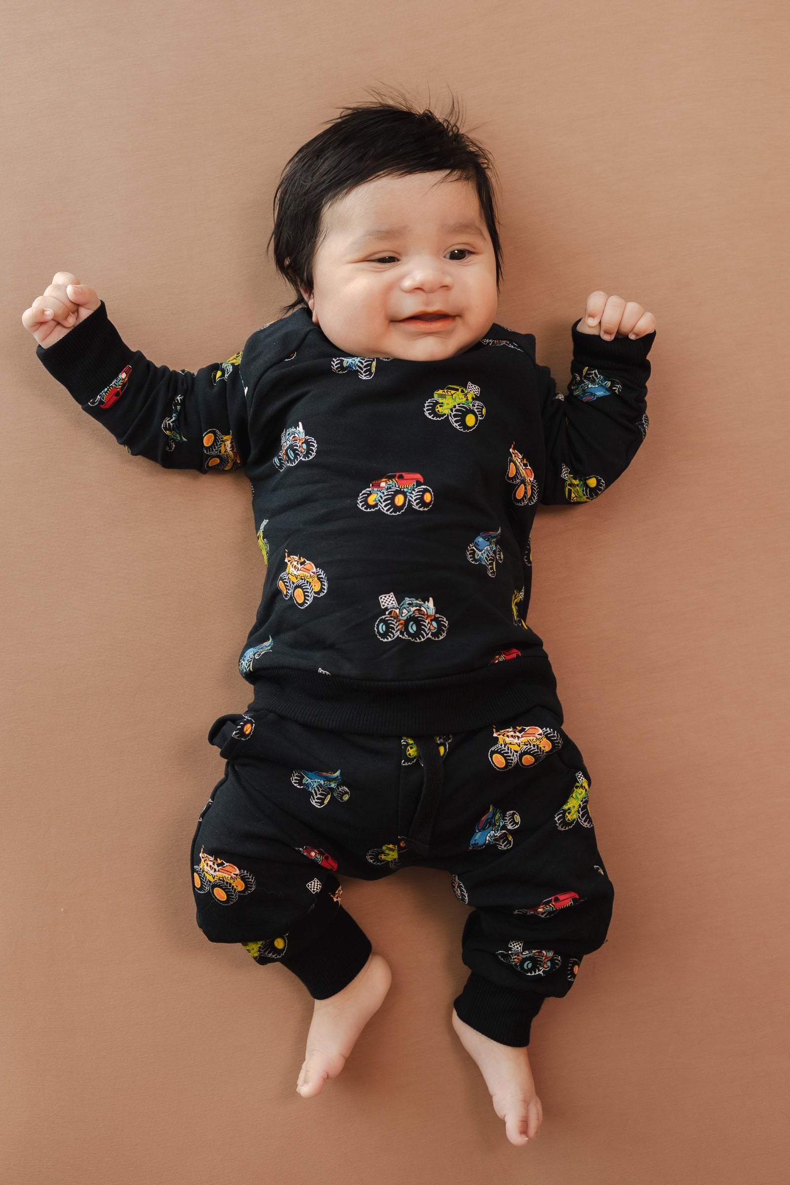 Long Sleeve Jogger Set in Monster Truck - Image 4