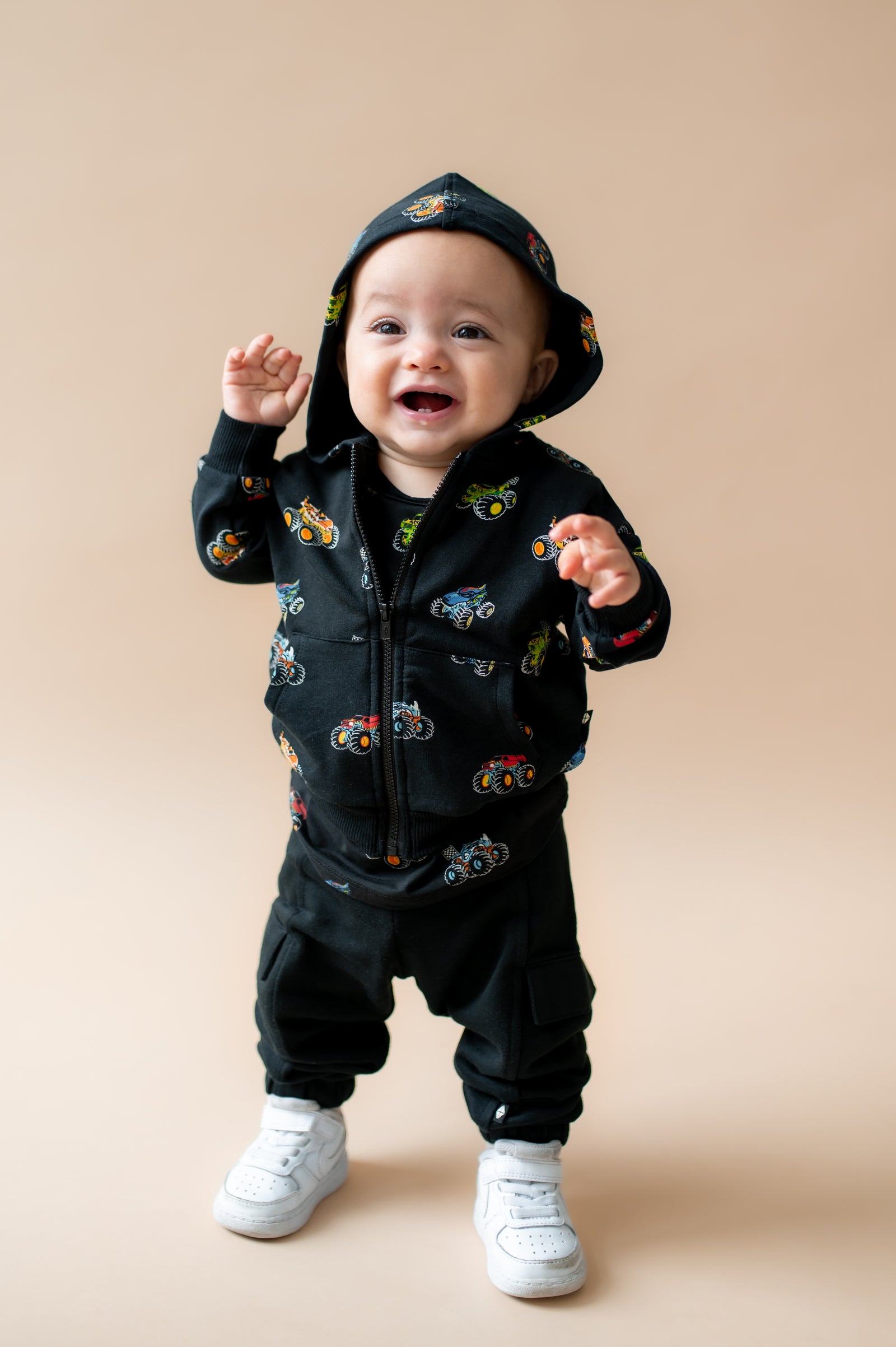 Zip-Up Hoodie in Monster Truck - Image 5