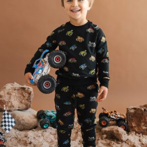 Long Sleeve Jogger Set in Monster Truck