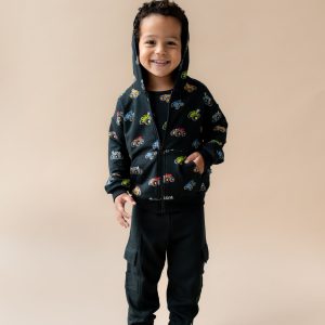 Zip-Up Hoodie in Monster Truck